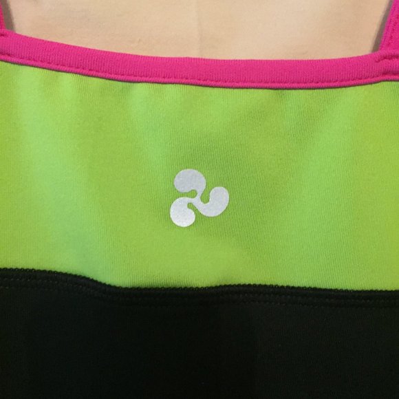Triple Flip Girl's Lime Green Tank Top Size 4 - Picture 4 of 4